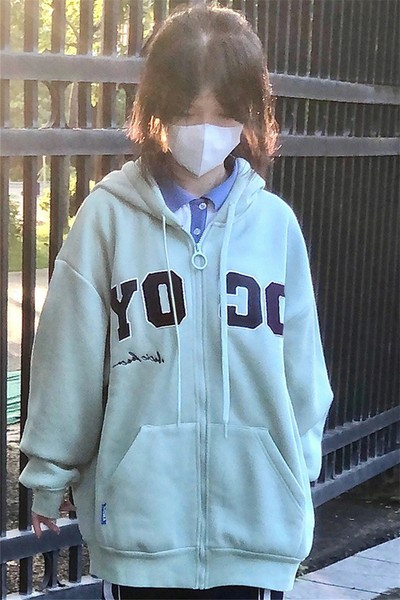 Naiste vabaaja kapuutsiga dressipluus - roheline värv