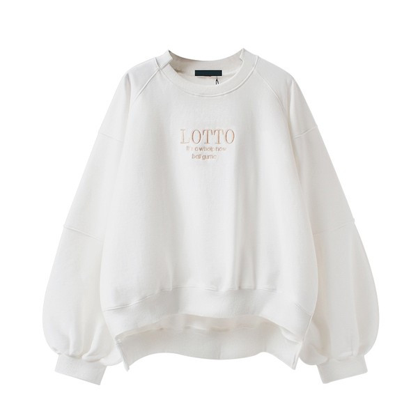 Ležerna ženska majica s izvezenim natpisom