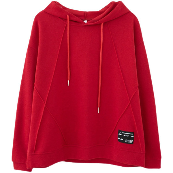 Naiste vabaaja dressipluus paelte ja logoga