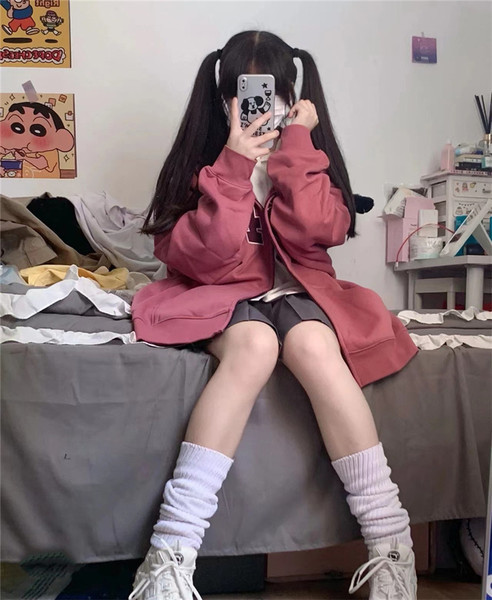 Casual φούτερ για γυναίκες με τσέπες κεντήματος και  κορδόνια