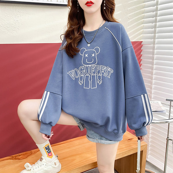 Ženski sweatshirt s printom pogodan za svakodnevni život