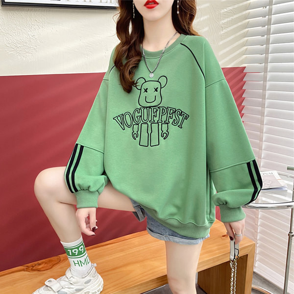 Ženski sweatshirt s printom pogodan za svakodnevni život