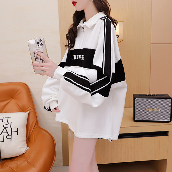 Naiste vabaajaprinteriga dressipluus