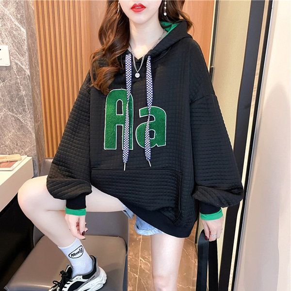 Нов модел дамски спортен суичър с качулка