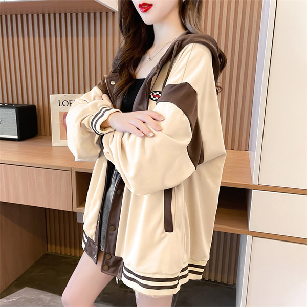 Νέο μοντέλο γυναικείο φούτερ με κουκούλα σε τρία χρώματα