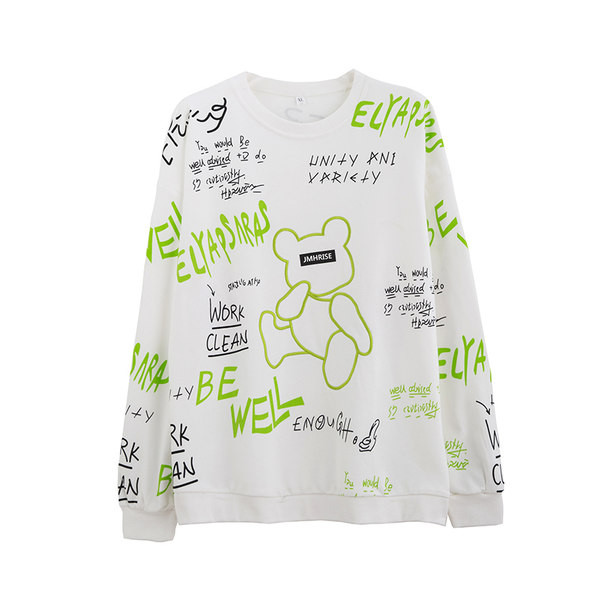 Ženska široka majica s ovalnim izrezom