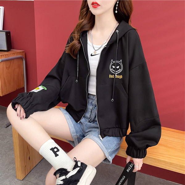 Alkalmi női pulóver hímzéssel - barna és fekete színben