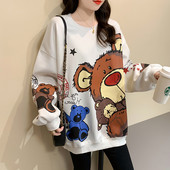 Νέο μοντέλο γυναικεία μπλούζα με πολύχρωμη στάμπα