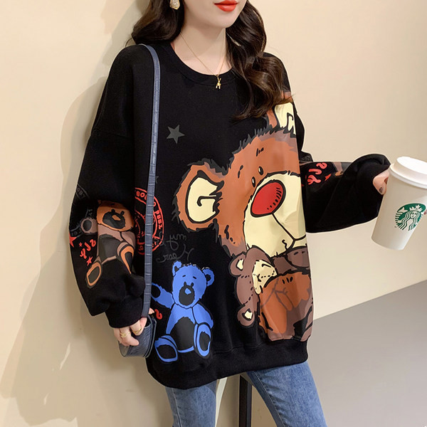 Νέο μοντέλο γυναικεία μπλούζα με πολύχρωμη στάμπα