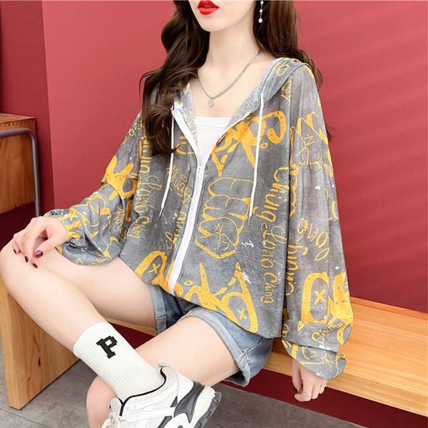 Дамски суичър с надпис връзки и качулка нов модел