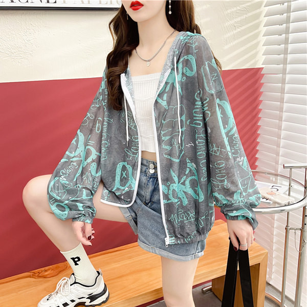 Дамски суичър с надпис връзки и качулка нов модел