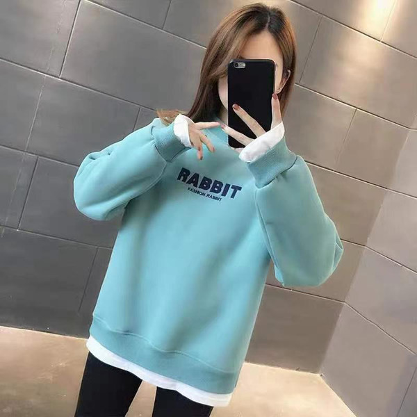 Ženski sweatshirt - čist slobodni uzorak