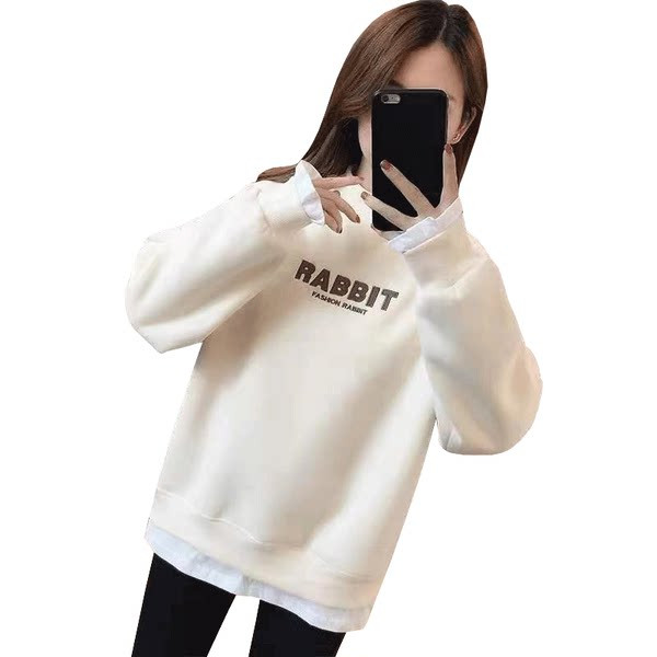 Ženski sweatshirt - čist slobodni uzorak