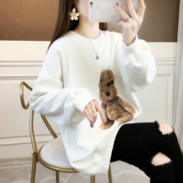 Ingyenes mintás női medvemintás pulóver