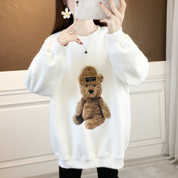 Ingyenes mintás női medvemintás pulóver