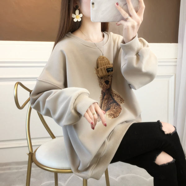 Ingyenes mintás női medvemintás pulóver