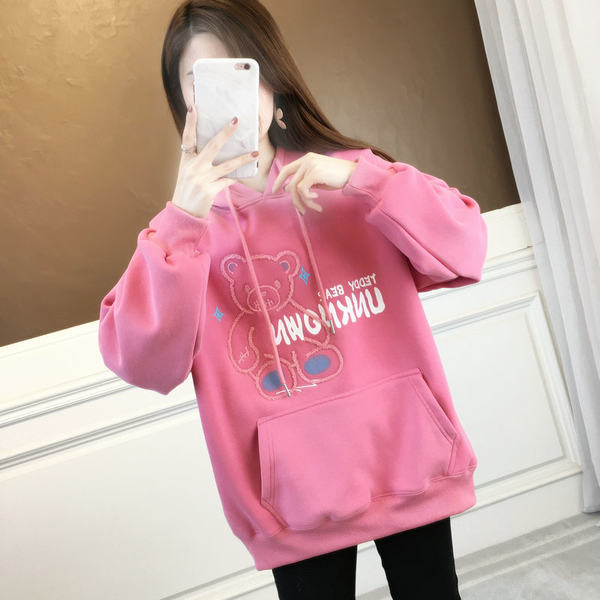 Ležerna ženska majica s printom medvjeda - više boja