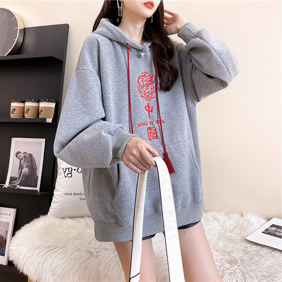 Γυναικείο φούτερ με κέντημα, νέο μοντέλο