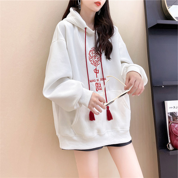 Γυναικείο φούτερ με κέντημα, νέο μοντέλο