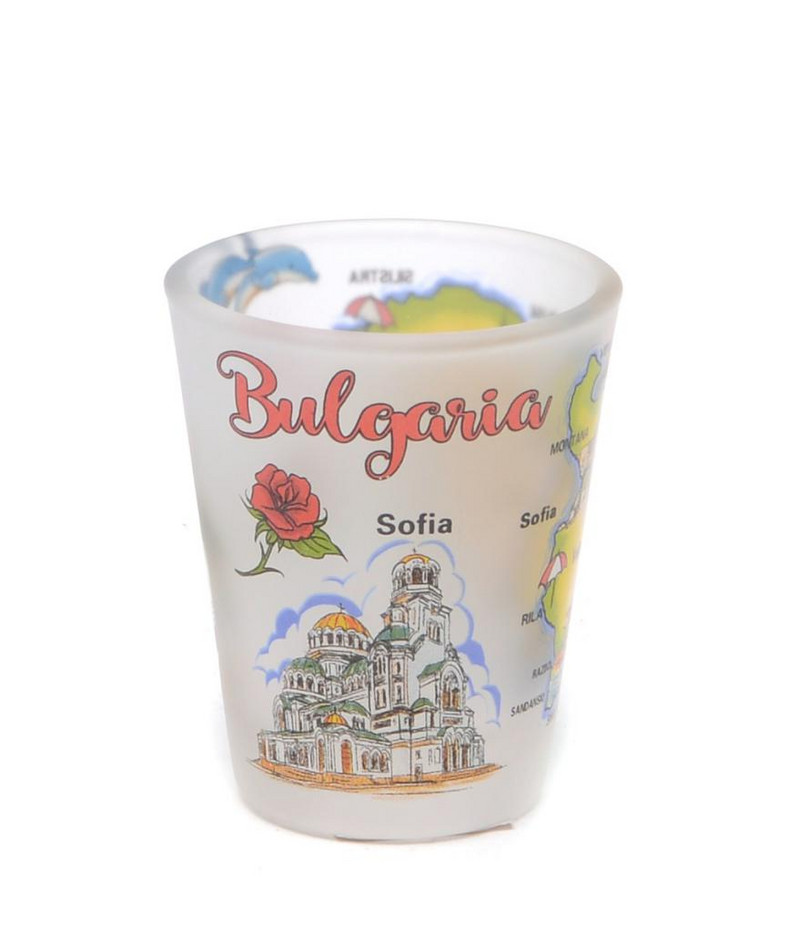 Чашка за ракия, България, Стъклена