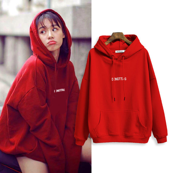 Γυναικείο φούτερ με κουκούλα με επένδυση και κορδόνια νέο μοντέλο