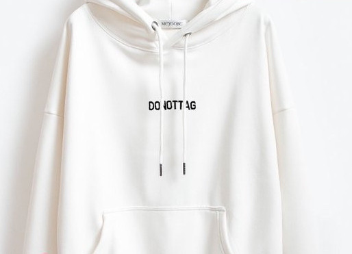 Casual γυναικείο φούτερ με κεντημένα γράμματα νέο μοντέλο