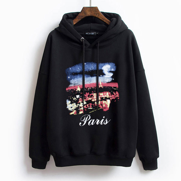 Női alkalmi színes nyomtatású, fűzős pulóver