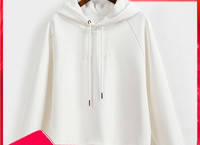 Дамски суичър -с качулка изчистен модел