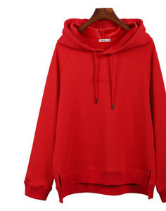 Дамски суичър -с качулка изчистен модел