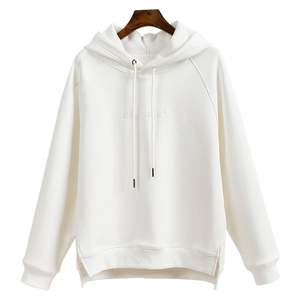  Дамски суичър -с качулка изчистен модел