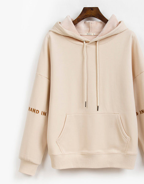  Дамски суичър - с качулка и подплата