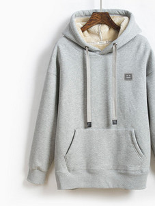 Γυναικείο φούτερ με κουκούλα με βελούδο