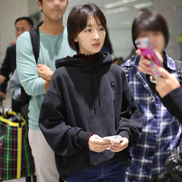 Γυναικείο φούτερ με κουκούλα με βελούδο