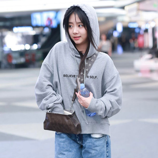 Női alkalmi kapucnis pulóver