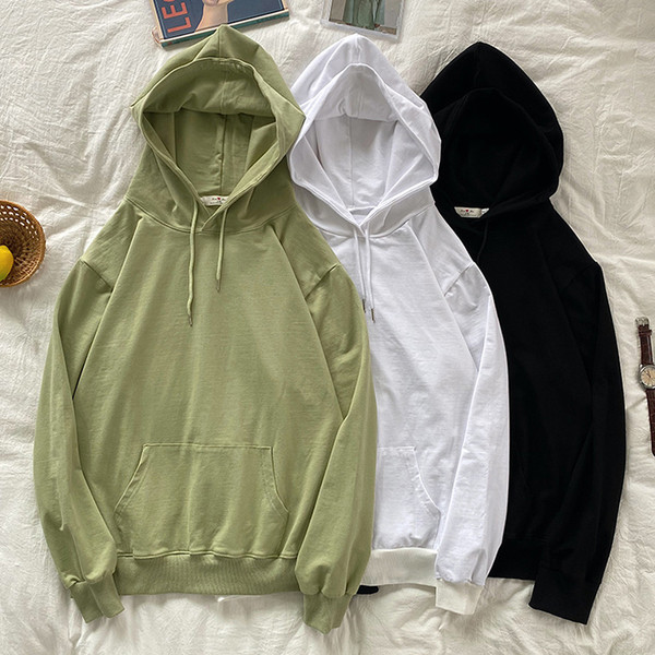 Ženski sweatshirt s kapuljačom - čist model