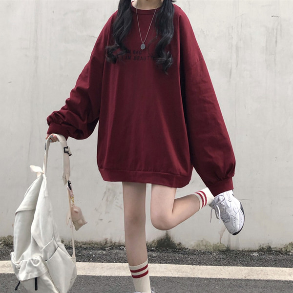 Bő mintás női pulóverek