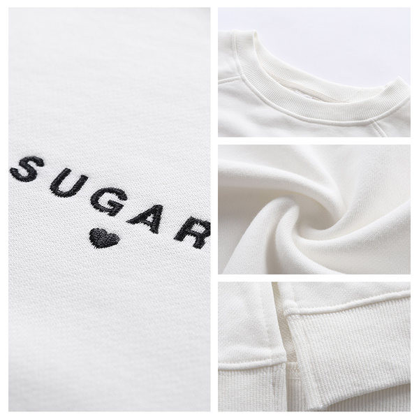 Γυναικείο casual φούτερ με οβάλ λαιμόκοψη