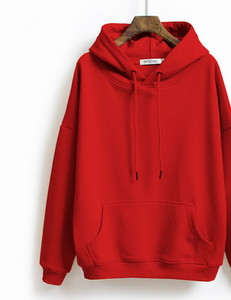 Γυναικείο μαύρο φούτερ με κορδόνια και τσέπες