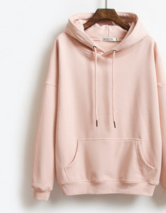 Γυναικείο μαύρο φούτερ με κορδόνια και τσέπες