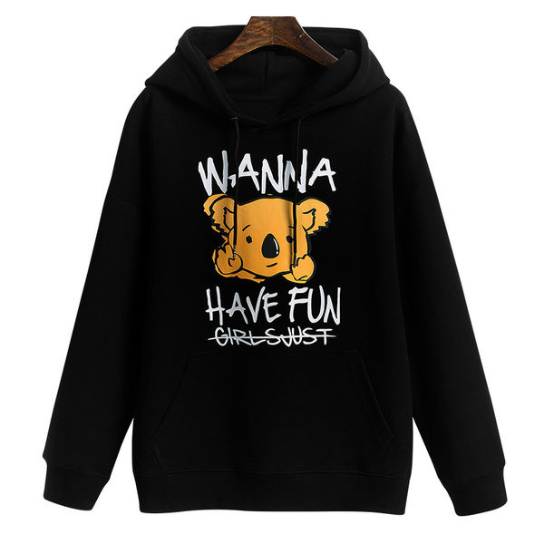 Γυναικείο καπιτονέ φούτερ με πολύχρωμα στάμπα κορδόνια και κουκούλα