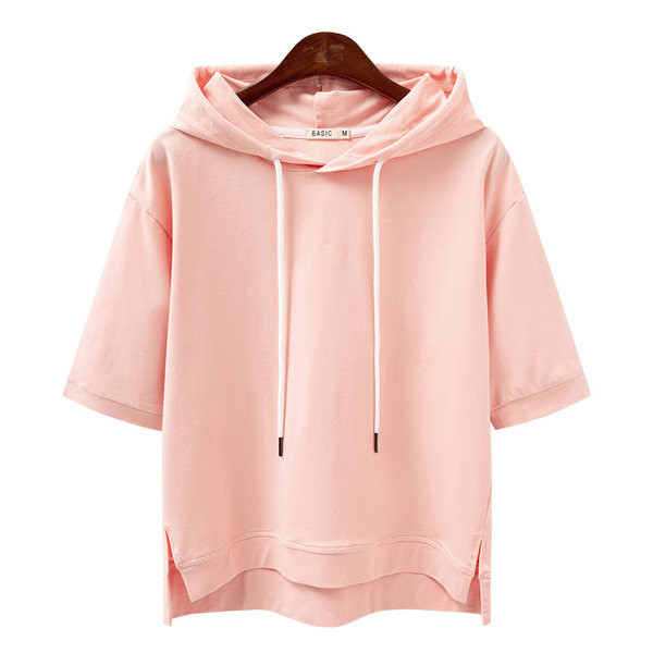 Uue mudeli mitmes värvitoonis kapuutsiga naiste dressipluus