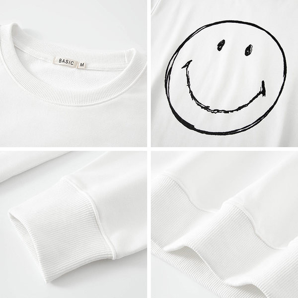 Sport női blúz mintás - fehér színű