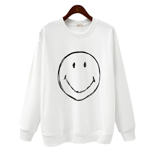 Sport női blúz mintás - fehér színű