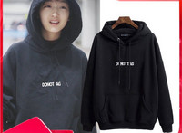 Γυναικείο casual φούτερ με στάμπα και τσέπη