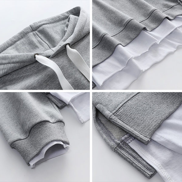 Ženska ležerna majica s kapuljačom na vezice