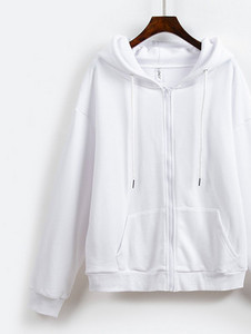 Γυναικεία φούτερ με κουκούλα - κλείνουν με φερμουάρ