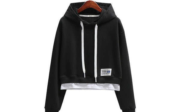 Naiste spordirõivaste logo ja paeltega dressipluus