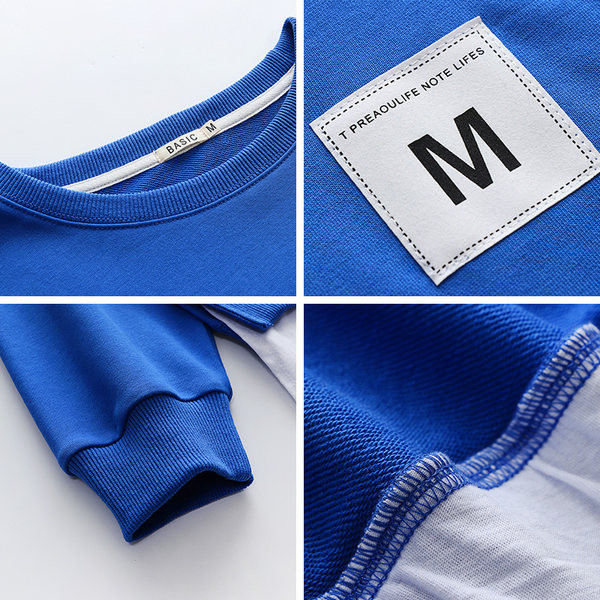 Γυναικεία φούτερ με στρογγυλή λαιμόκοψη - κλασικό μοντέλο