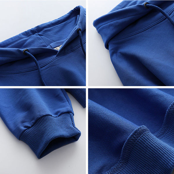 Едноцветен дамски къс суичър с качулка и връзки