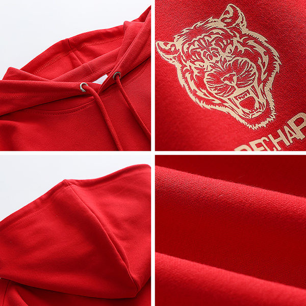 Ежедневен дамски суичър с джоб  и връзки